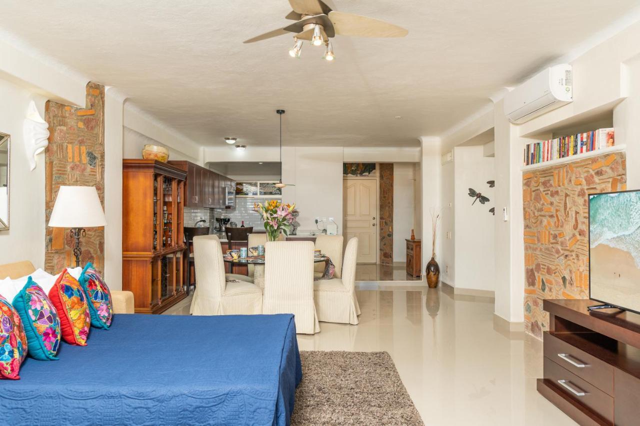 Ocean Front Condo With Pool Sleeps 6 Adults-Quinta Del Mar 203 Nuevo Vallarta Exterior foto
