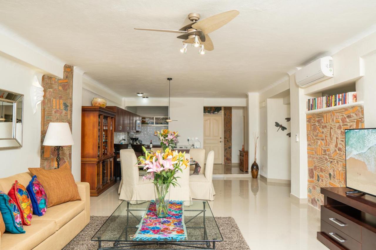 Ocean Front Condo With Pool Sleeps 6 Adults-Quinta Del Mar 203 Nuevo Vallarta Exterior foto